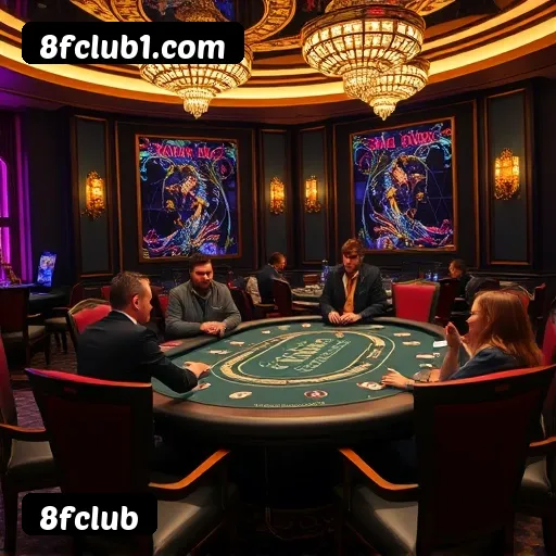 Cassino ao Vivo 8fclub - Dealers Brasileiros Profissionais