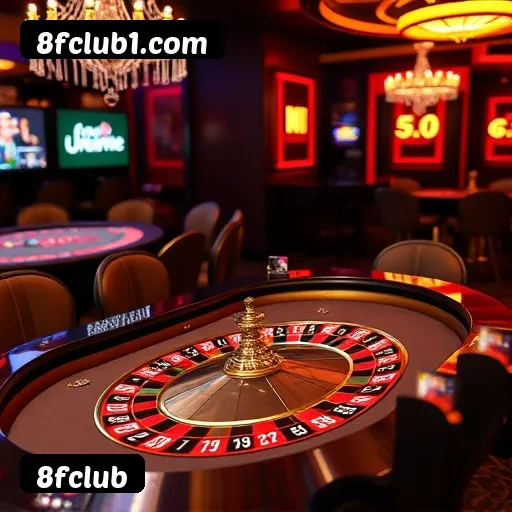 Jogos de Mesa Premium 8fclub - Blackjack, Roleta, Baccarat